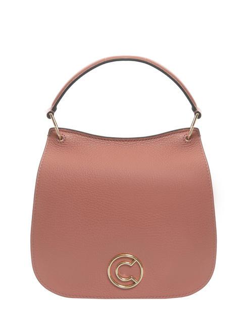 COCCINELLE LEILANI Sac à main en cuir avec bandoulière camélia - Sacs pour Femme