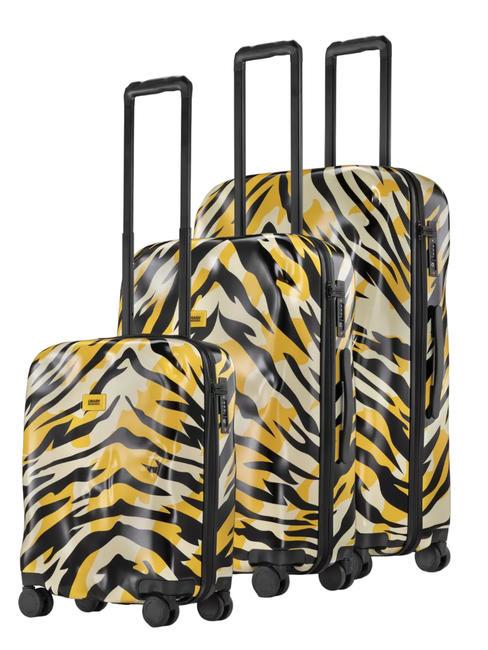 CRASH BAGGAGE ICON PATTERN Lot de 3 chariots : cabine, moyen, grand camouflage tigre - Ensemble Valises