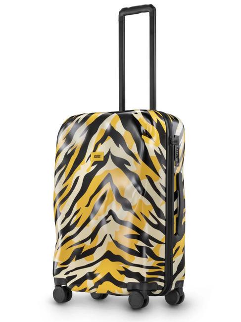 CRASH BAGGAGE ICON PATTERN Chariot de taille moyenne camouflage tigre - Valises Rigides