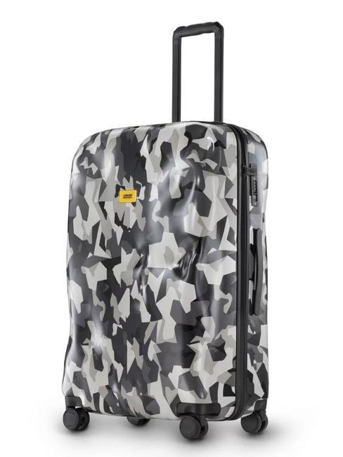 CRASH BAGGAGE ICON PATTERN Chariot de grande taille gris camouflage - Valises Rigides