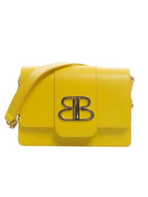 TOSCA BLU LILY  Mini sac à bandoulière, en cuir jaune - Sacs pour Femme