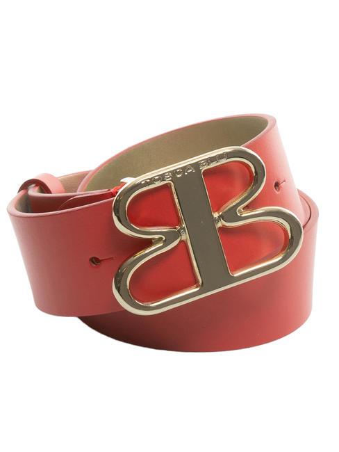TOSCA BLU LOGO Ceinture en cuir ROUGE - Ceintures