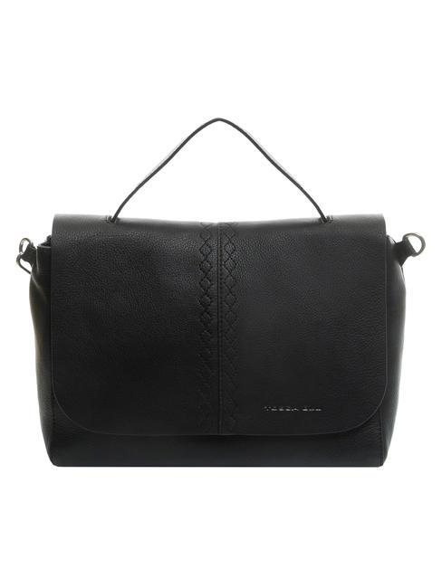 TOSCA BLU SHIRLEY Sac à main, avec bandoulière, en cuir Noir - Sacs pour Femme