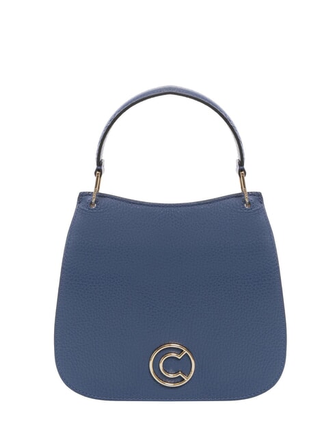 COCCINELLE LEILANI Sac à main en cuir avec bandoulière myrtille - Sacs pour Femme