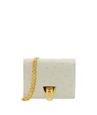 COCCINELLE BEAT OSTRICH Sac Micro en cuir d'autruche - Sacs pour Femme