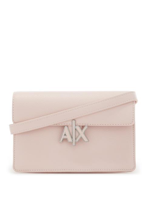 ARMANI EXCHANGE A|X LOGO Mini sac à bandoulière arrêt rose - Sacs pour Femme