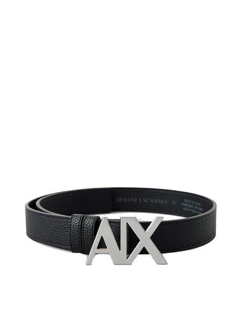 ARMANI EXCHANGE A|X Ceinture Noir - Ceintures