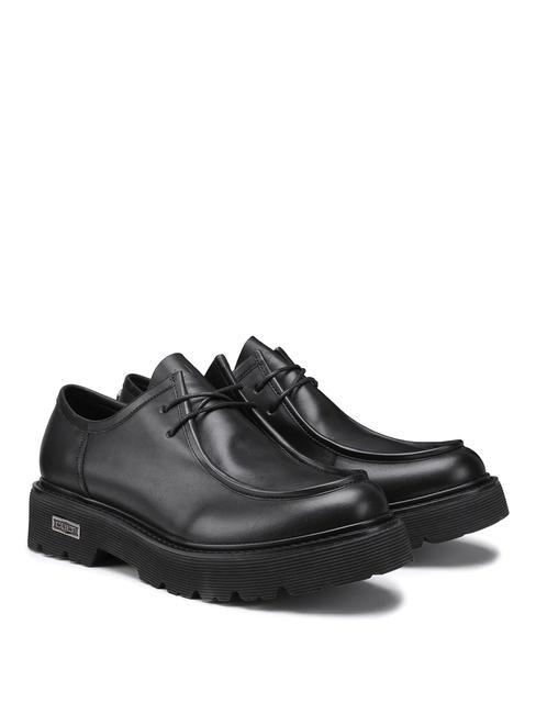 CULT SLASH 3533 Derbies à lacets en cuir noir - Chaussures Homme