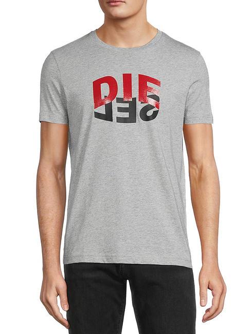DIESEL T-DIEGOS T-shirt en cotton gris - T-shirt