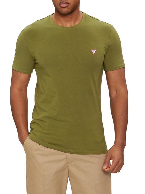 GUESS ORIGINAL T-shirt avec logo pierre verte - T-shirt