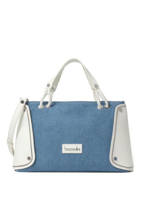 BRACCIALINI NAOMI Sac à main avec bandoulière jeans - Sacs pour Femme