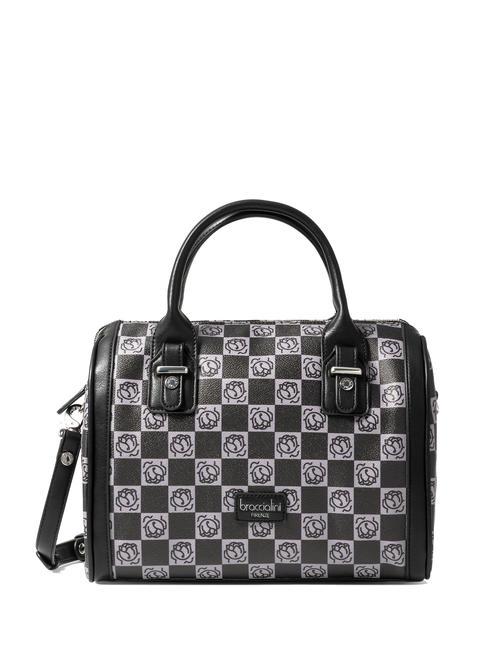 BRACCIALINI MONORANGE Sac coffre avec bandoulière noir - Sacs pour Femme