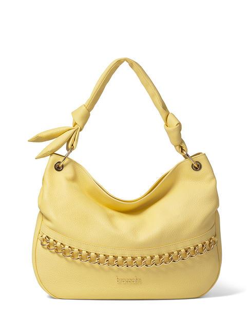 BRACCIALINI NORA Sac sac en cuir jaune - Sacs pour Femme