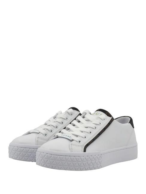 GUESS PARDIE6  blanc - Chaussures Femme