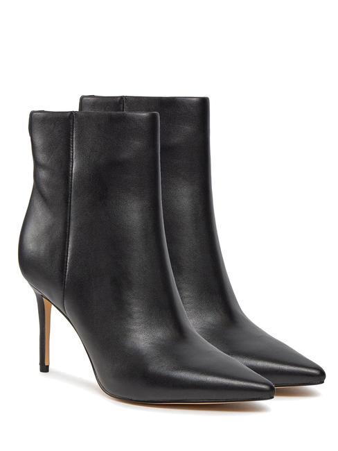 GUESS RICHER Bottines en cuir NOIR - Chaussures Femme