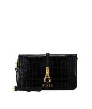 GUESS G JAMES St coco mini sac organisateur bandouli&egrave;re NOIR - Sacs pour Femme - 1