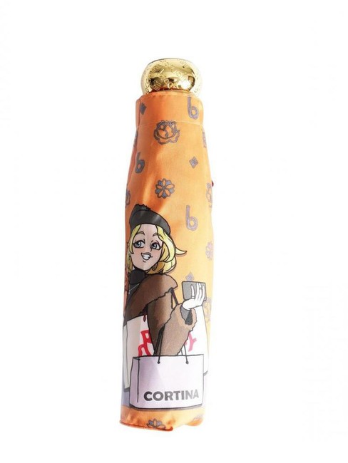 BRACCIALINI CARTOLINE  Mini parapluie imprimé rideau - Parapluies