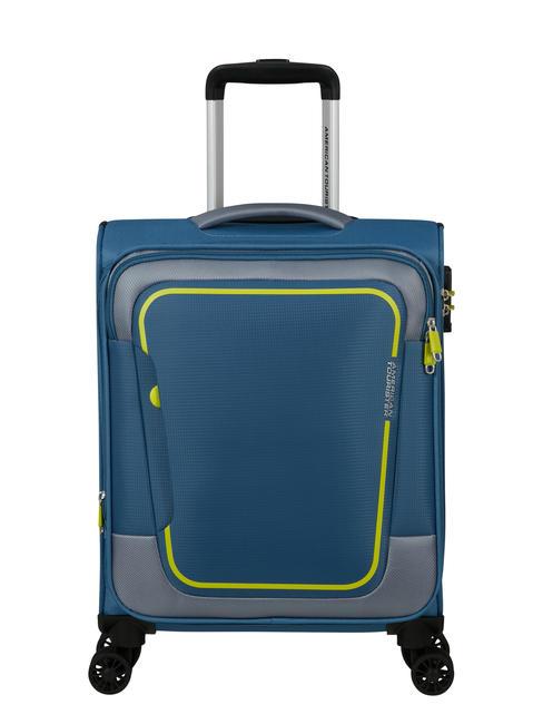 AMERICAN TOURISTER PULSONIC Bagage à main extensible intelligent couronne bleue - Valises cabine