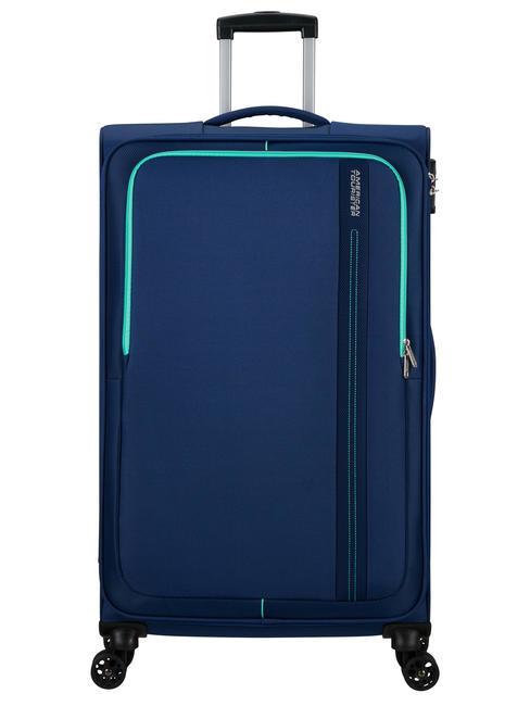 AMERICAN TOURISTER SEA SEEKER Chariot de très grande taille COMBAT NAVY - Valises Semi-rigides