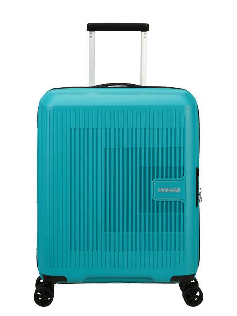 AMERICAN TOURISTER AEROSTEP Chariot à bagages à main extensible tonique turquoise - Valises cabine