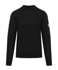 AQUASCUTUM LATERAL LOGO Pull col rond en laine mélangée - Pulls pour hommes