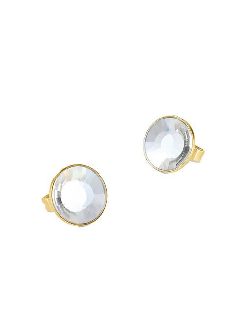 GUESS FRONTIERS Boucles d'oreilles avec zircon or jaune - Boucles d'oreilles