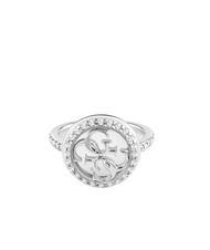 GUESS LIFE IN 4G Bague avec logo et cristaux - Bagues