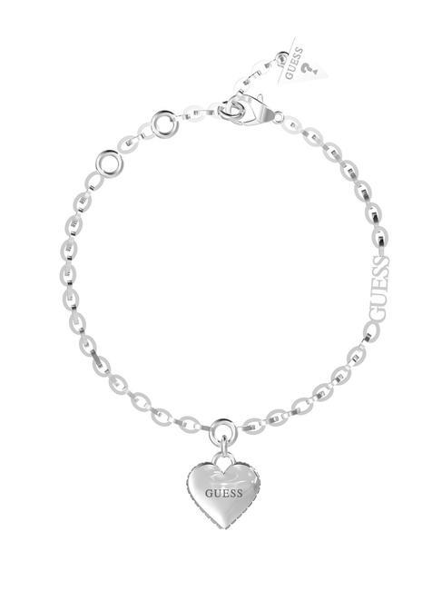 GUESS FALLING IN LOVE Bracelet avec coeur ARGENT - Bracelets