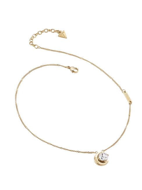 GUESS MOON FASES Collier avec charme or jaune - Colliers