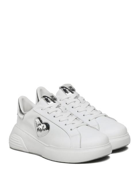 LOVE MOSCHINO D. STAR 50 Baskets blanc/lamarg - Chaussures Femme