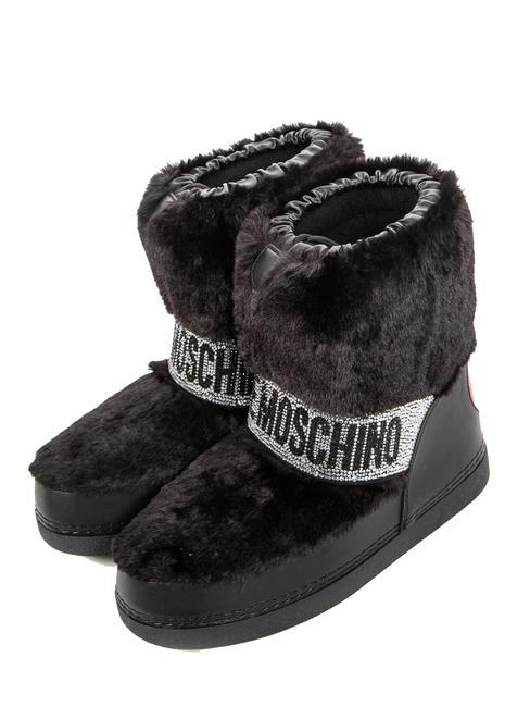 LOVE MOSCHINO ESKIMO BOOTS Bottes de neige Noir - Chaussures Femme