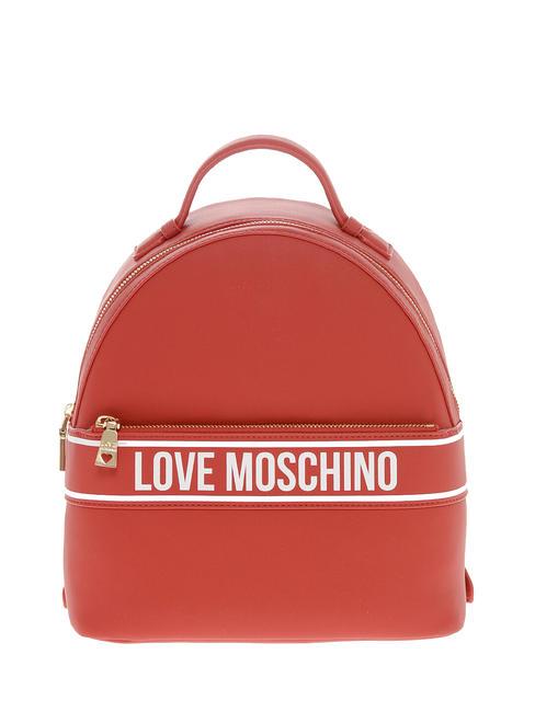 LOVE MOSCHINO PRINT BAG Sac à dos rouge - Sacs pour Femme