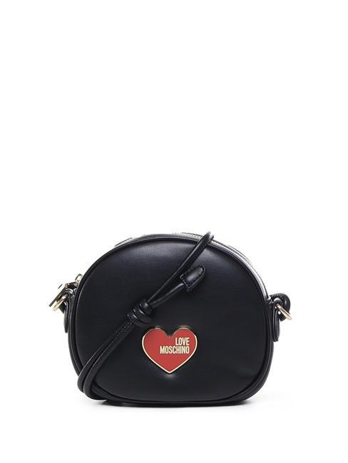 LOVE MOSCHINO PUFFY Sac bandoulière micro Noir - Sacs pour Femme