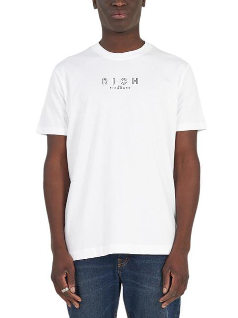 JOHN RICHMOND AILKIR T-shirt en cotton blanche - T-shirt
