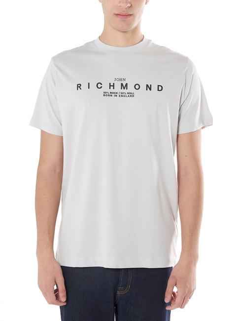 JOHN RICHMOND KAMADA T-shirt en cotton gris x - T-shirt