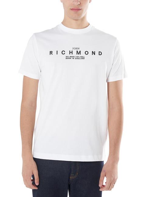 JOHN RICHMOND KAMADA T-shirt en cotton blanche - T-shirt