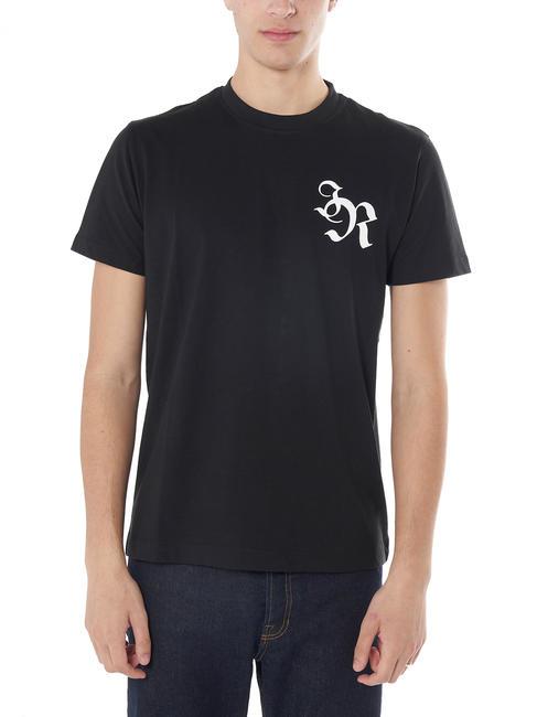 JOHN RICHMOND AGUIRRE T-shirt en cotton noir/gr.x - T-shirt