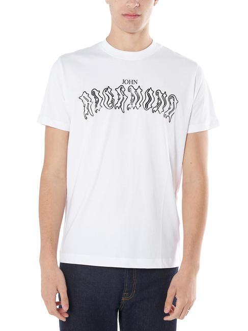 JOHN RICHMOND DIEGOLUIS T-shirt en cotton blancx - T-shirt