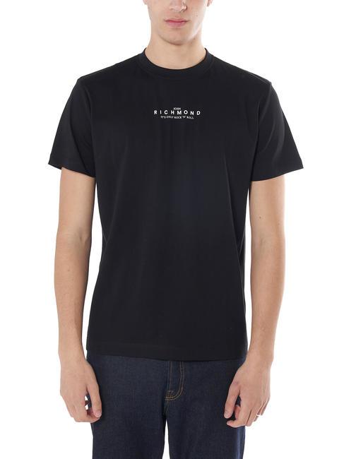 JOHN RICHMOND LANUS T-shirt en cotton noir3 - T-shirt