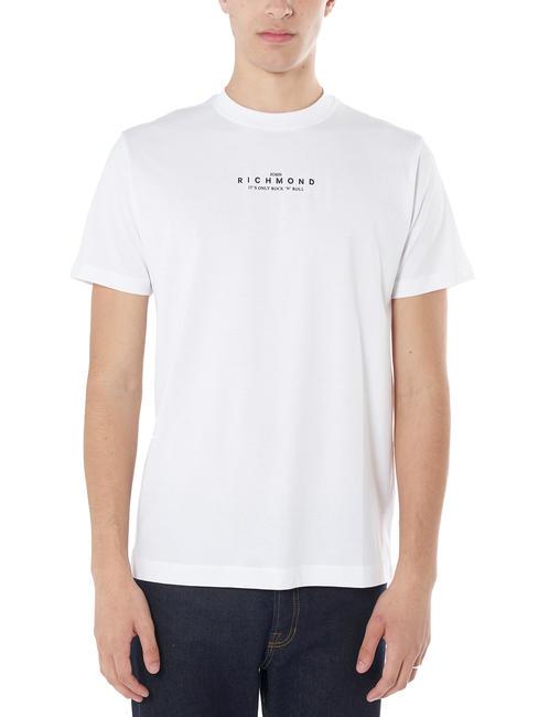 JOHN RICHMOND LANUS T-shirt en cotton blancx - T-shirt