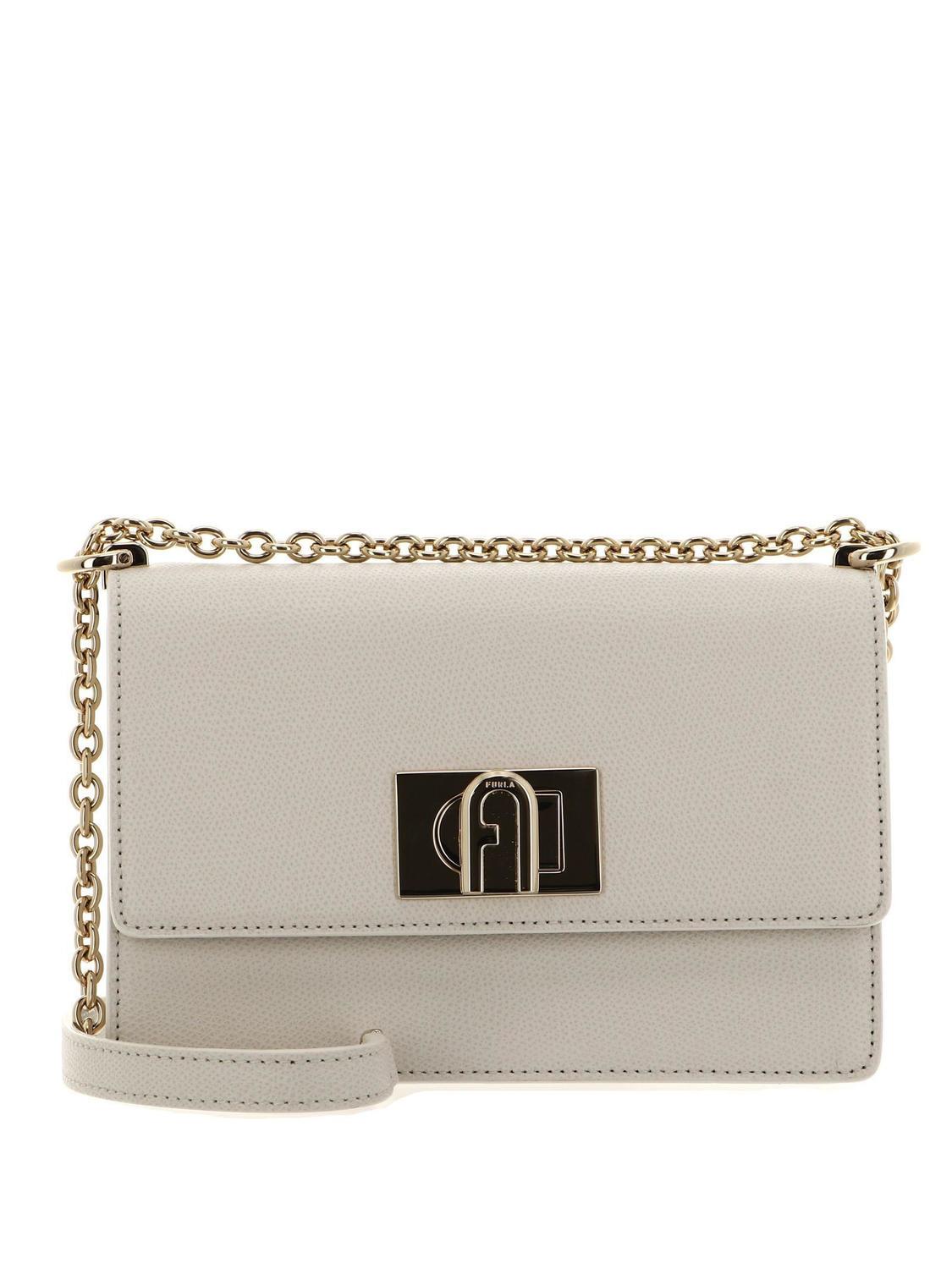 Sac à Main FURLA 1927 Cuir Messenger Bandoulière Amovible - Neuf Avec étiquettes