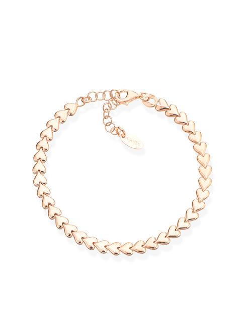 AMEN AMORE Bracelet tricot coeur Rose - Bracelets