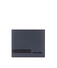 PIQUADRO PAUL Porte-feuille en cuire Noir - Portefeuilles Homme - 1