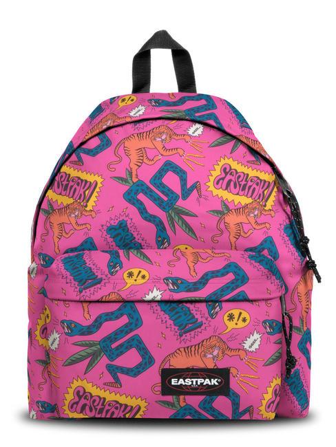 EASTPAK PADDED PAK'R NG Sac à dos bande dessinée rose - Sacs à dos pour l'École & les Loisirs