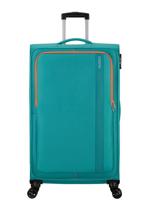 AMERICAN TOURISTER SEA SEEKER Chariot de très grande taille aqua / vert - Valises Semi-rigides