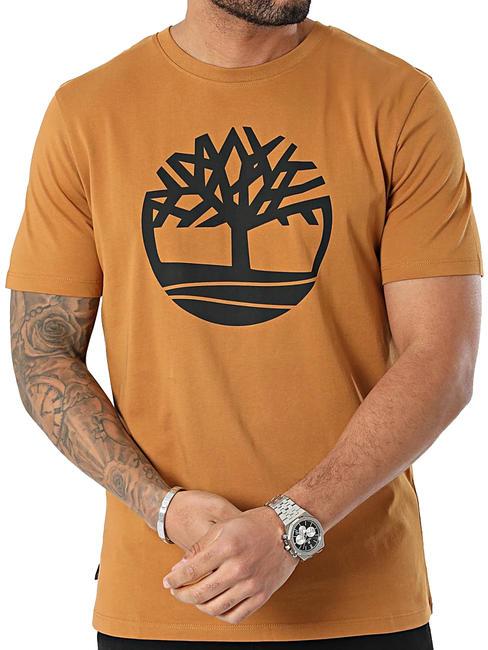TIMBERLAND KBEC RIVER T-shirt à manches courtes botte de blé/noir - T-shirt