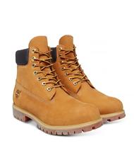 TIMBERLAND Bottines PREMIUM 6 POUCES, en nubuck jaune - Chaussures Homme - 1