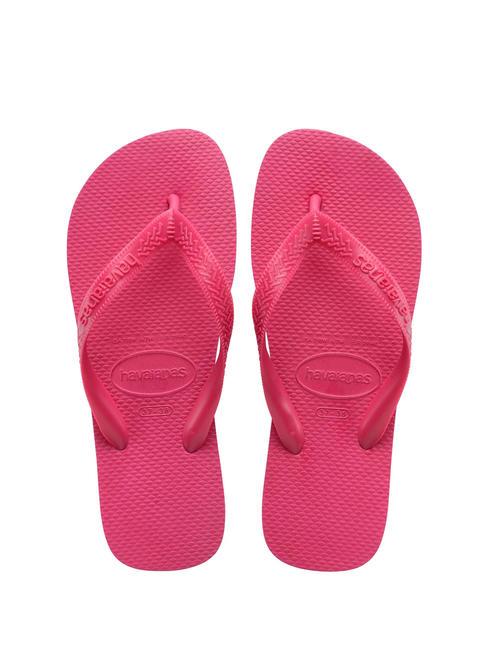 HAVAIANAS tongs TOP flux rose - Chaussures unisexe