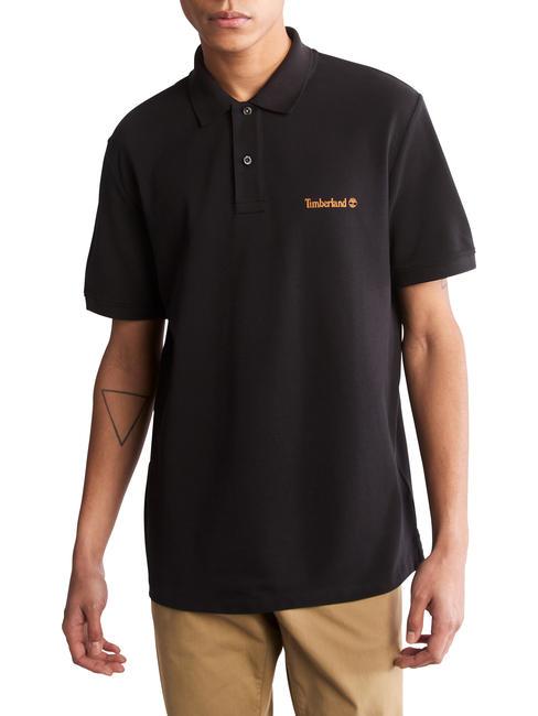 TIMBERLAND SS SMALL LOGO T-shirt en cotton NOIR - T-shirt