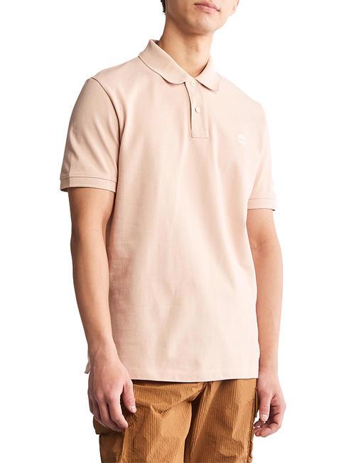 TIMBERLAND MILLERS RIVER Polo piqué rose camée - chemise polo